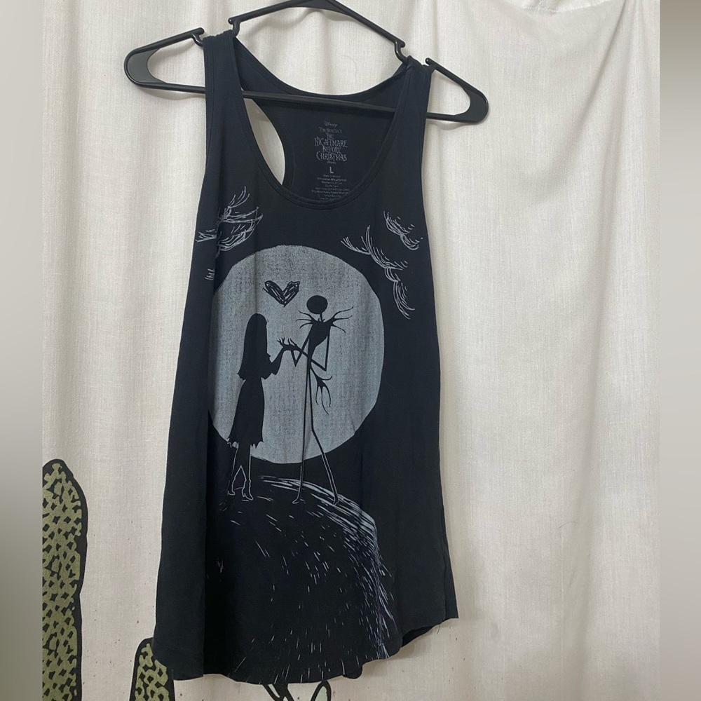 Large Women’s Nightmare Before Christmas Tank Top